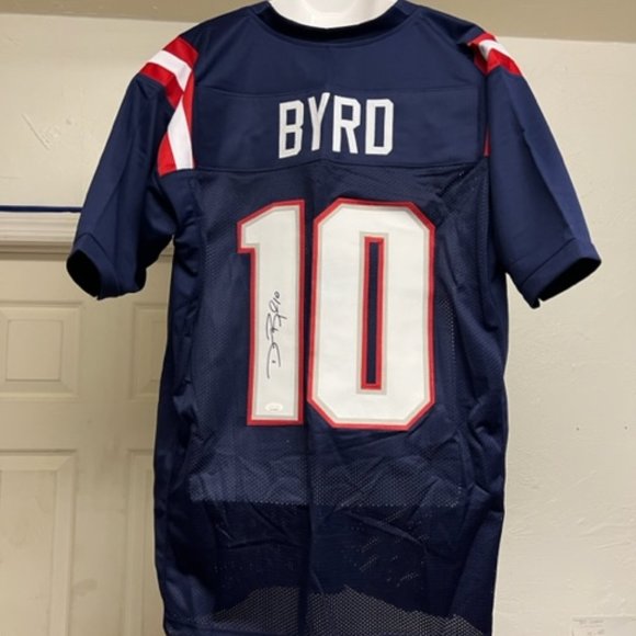 Team Football Jerseys New England Patriots XL Blue & White - Picture 1 of 2